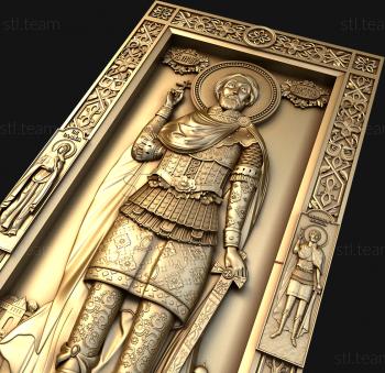 3D model St. Martyr Victor (STL)